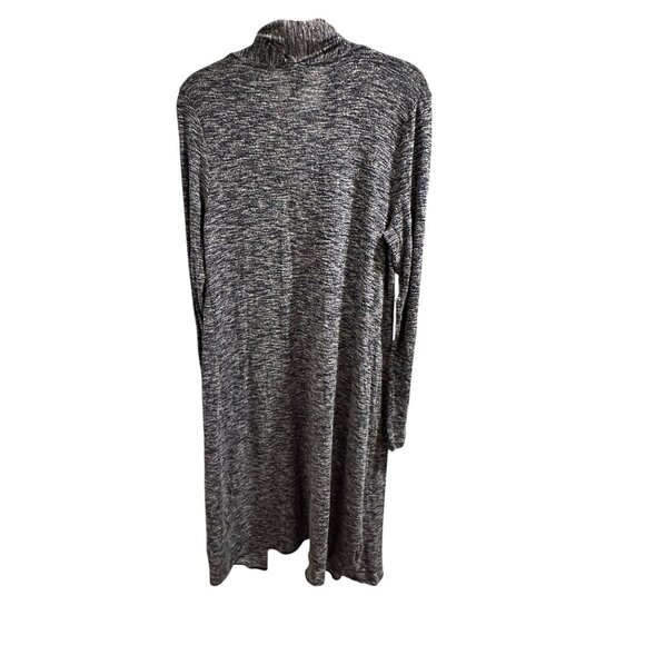 ✌️ 2/$40 ✌️ White House Black Market Long Open Front Cardigan, Pockets Sz M - Picture 5 of 7